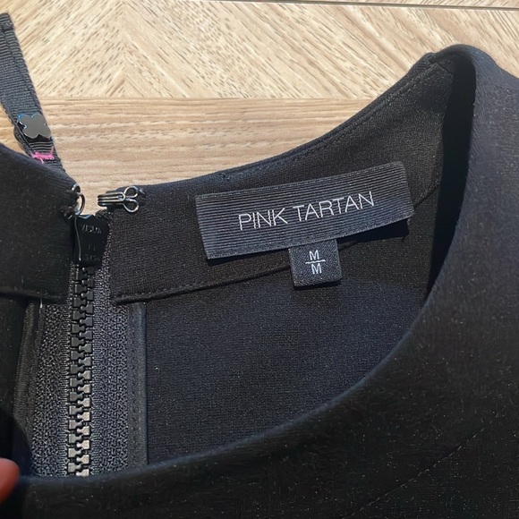 NWOT PINK TARTAN Little black dress! - Picture 4 of 6